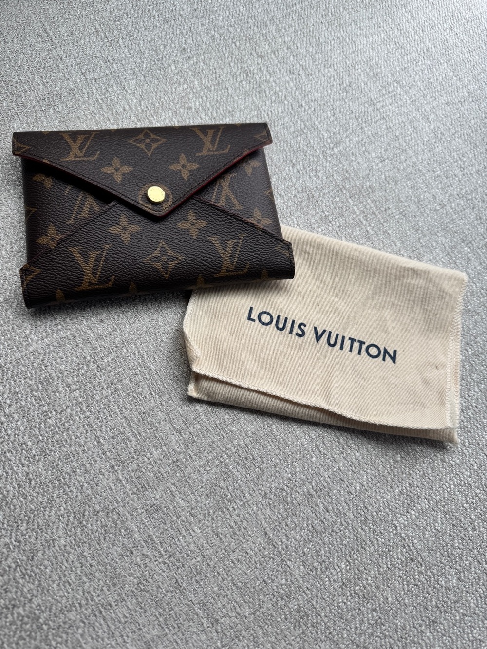 Louis Vuitton Kirigami Pochette Medium Monogram Red M62034